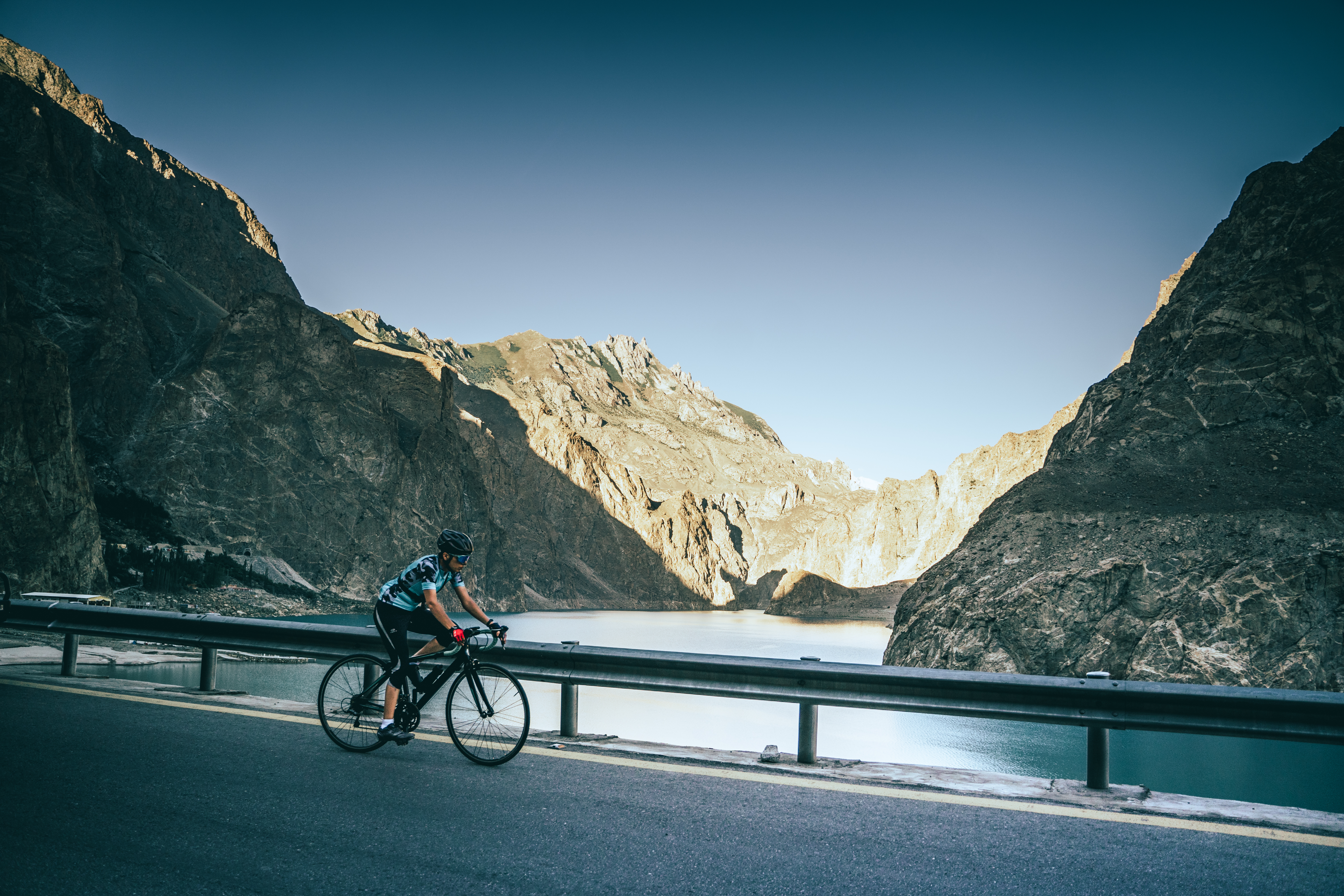 Basim training at altitude in Hunza